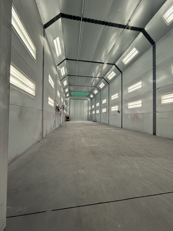 fx truck center paint booth