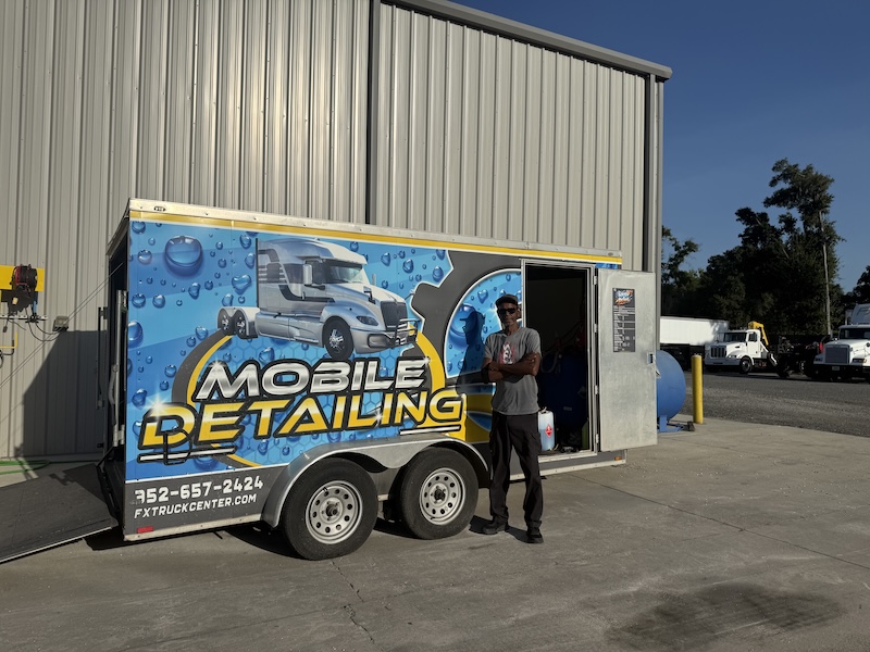 mobile detailing trailer